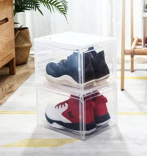 Caja de almacenamiento de zapatos con apertura frontal - Imagen 2