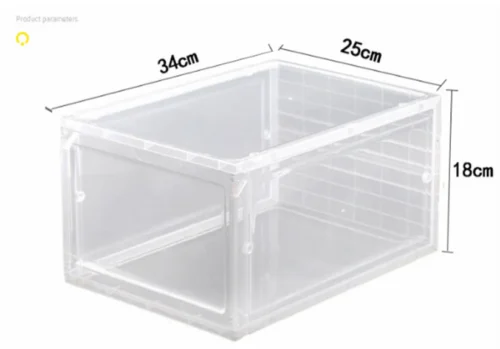 Caja de almacenamiento de zapatos con apertura frontal - Imagen 7