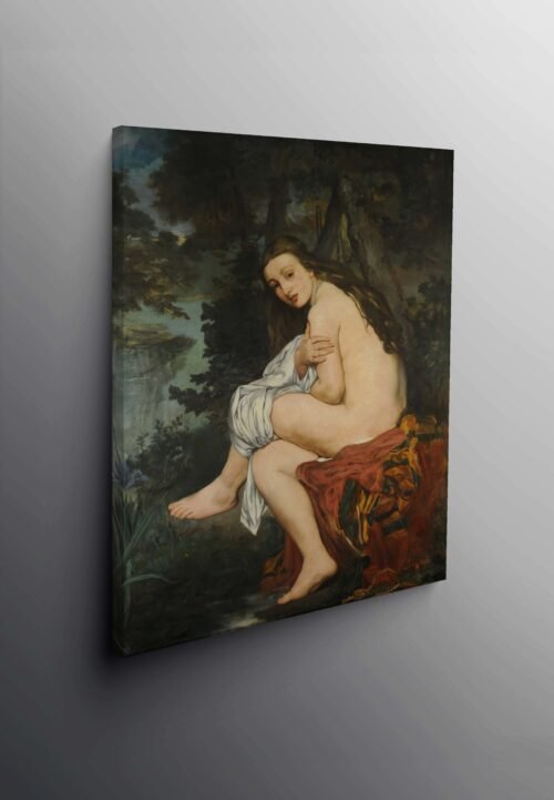 La ninfa sorprendida by Edouard Manet