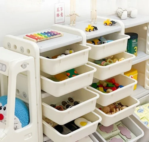 Estante de Almacenamiento En forma de Camión para Niño guarda Juguetes y Libros - Imagen 3