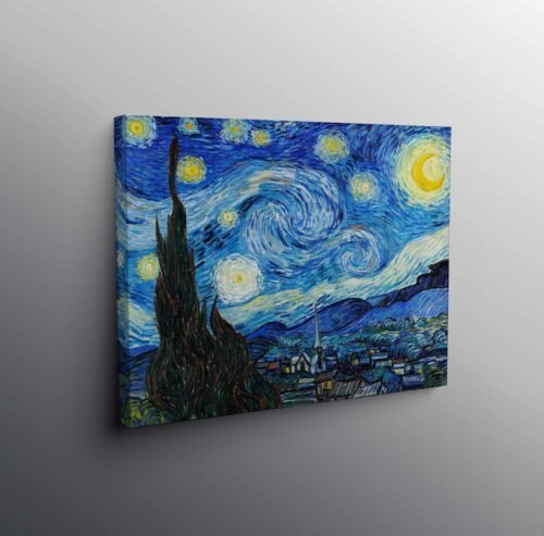 La noche estrellada Vincent van Gogh.
